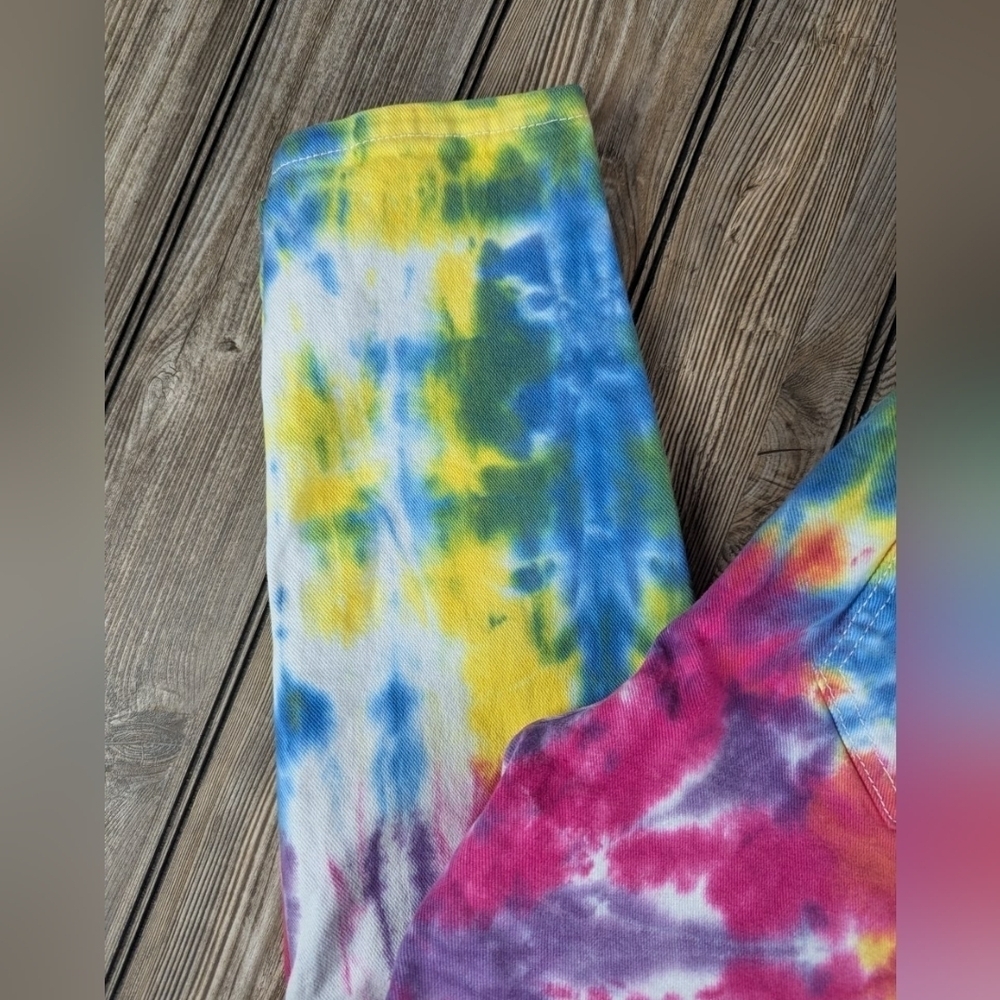 Ana tie-dye Capri denim pants size 27/4 - Picture 6 of 14